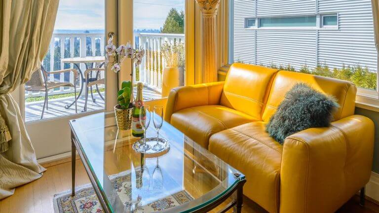 lounge area loveseat